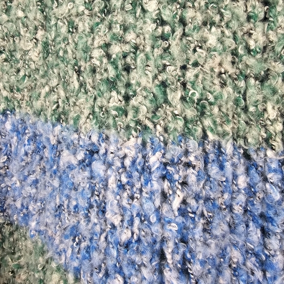 Free People BRB Tunic Sweater Oversized Colorblock - Picture 4 of 13